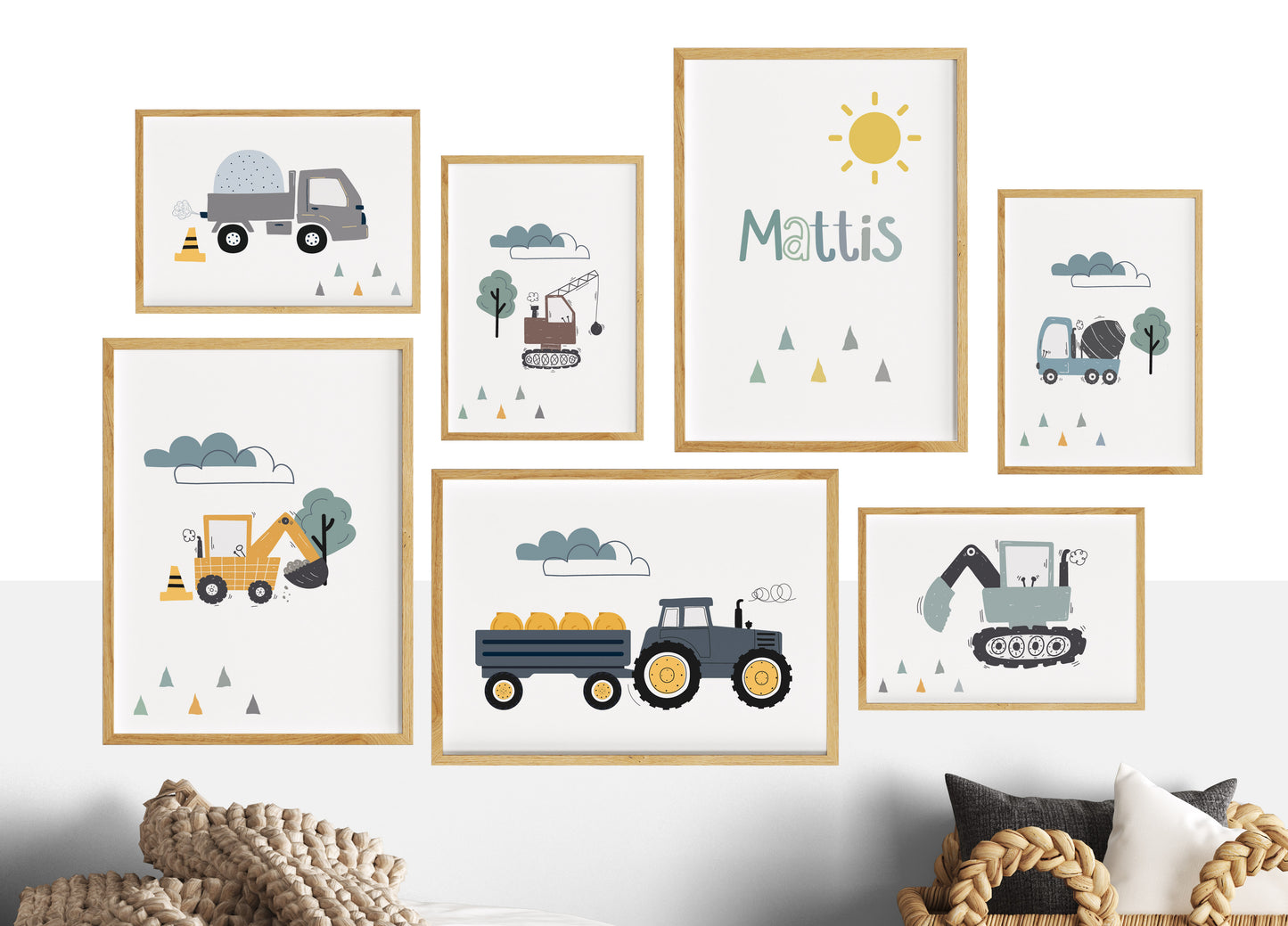 Fahrzeuge 1 | Name | Kinderspruch | 7er
