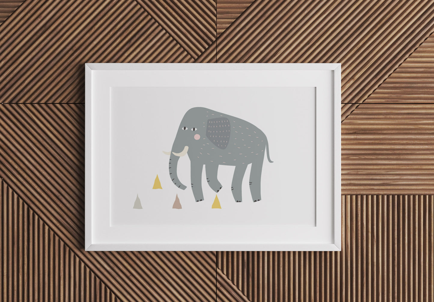 Safari Tiere | Name | Boho | 7er Poster Set